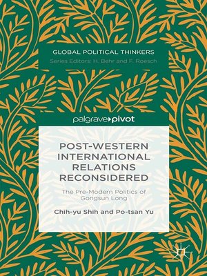 cover image of Post-Western International Relations Reconsidered